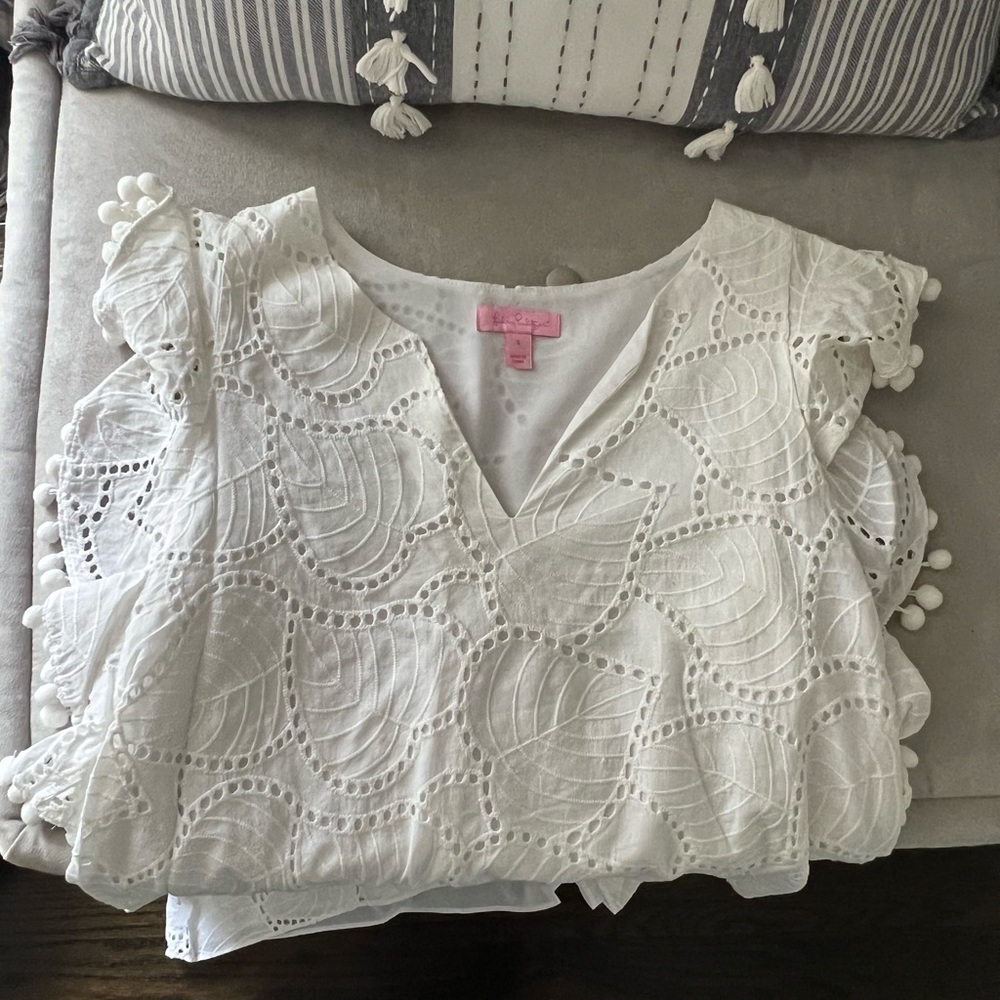 Lily Pulitzer White Dress size S